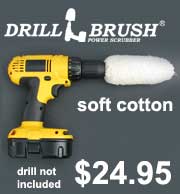 soft cotton wheel polishing attachment